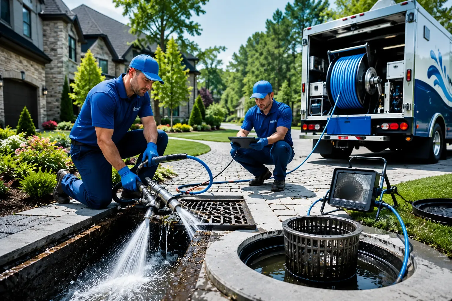 Local outdoor drain cleaning professionals in Waring, TX