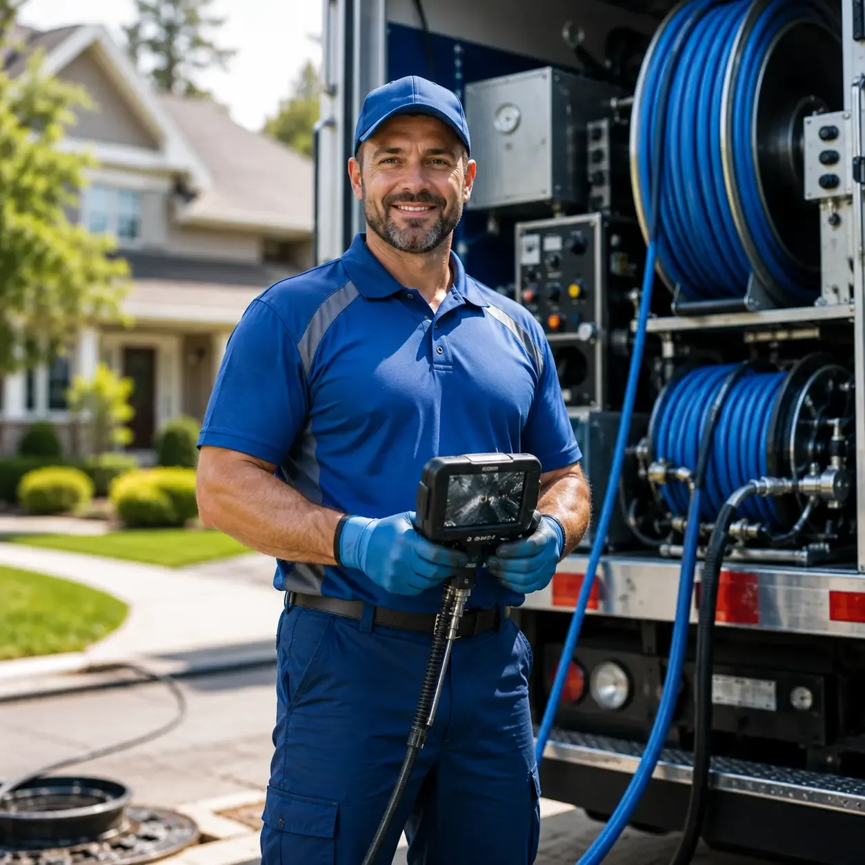 Local outdoor drain cleaning specialists in Waring, TX